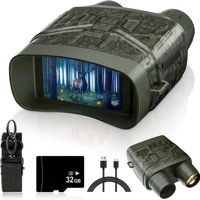 4K Night Vision Goggles – 3-in-1 Binoculars for Camping, Security & Outdoor Adventures