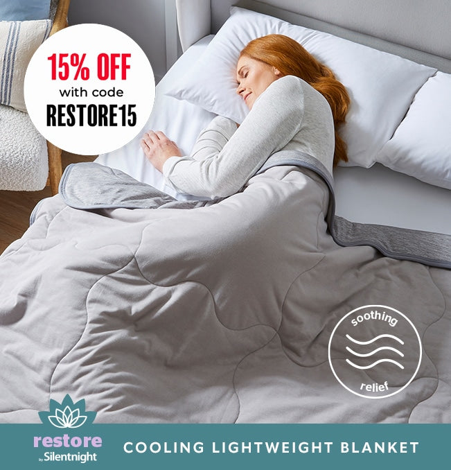 Silentnight Restore Cooling Lightweight Blanket: Comfortable Cooling, The Perfect Sleep Companion