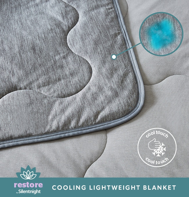 Silentnight Restore Cooling Lightweight Blanket: Comfortable Cooling, The Perfect Sleep Companion