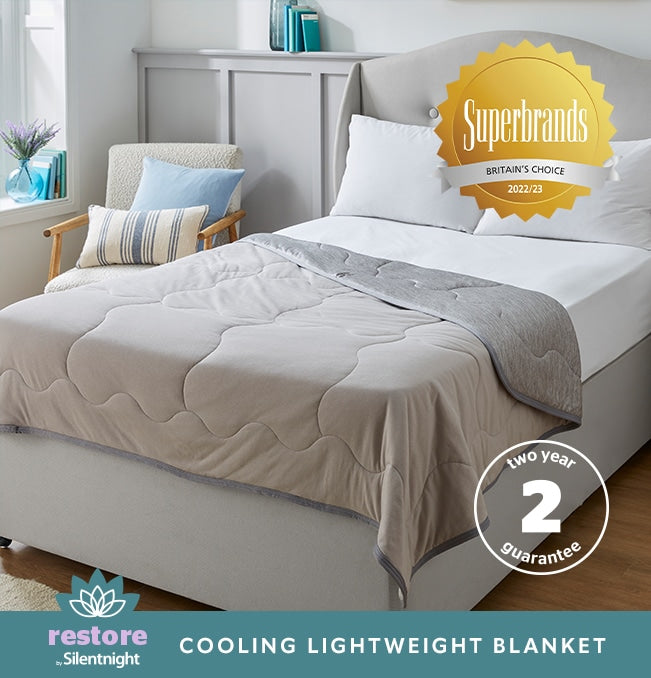 Silentnight Restore Cooling Lightweight Blanket: Comfortable Cooling, The Perfect Sleep Companion