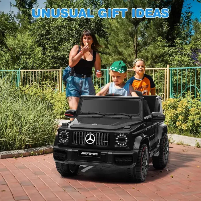 TEOAYEAH 12V 7Ah Licensed Kids Ride on Car for Kids Ages 3-6, AMG G63